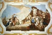 TIEPOLO, Giovanni Domenico The Judgment of Solomon oil painting artist